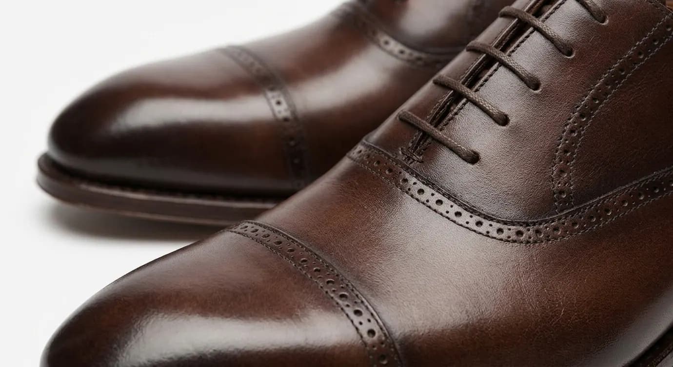 Brown Leather Shoes — alternate view
